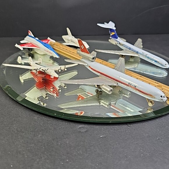Diecast Planes 5pcs For Parts Or Repair Spaceshuttle DC-10 VC-10 Ertl Hong Kong - Picture 15 of 15